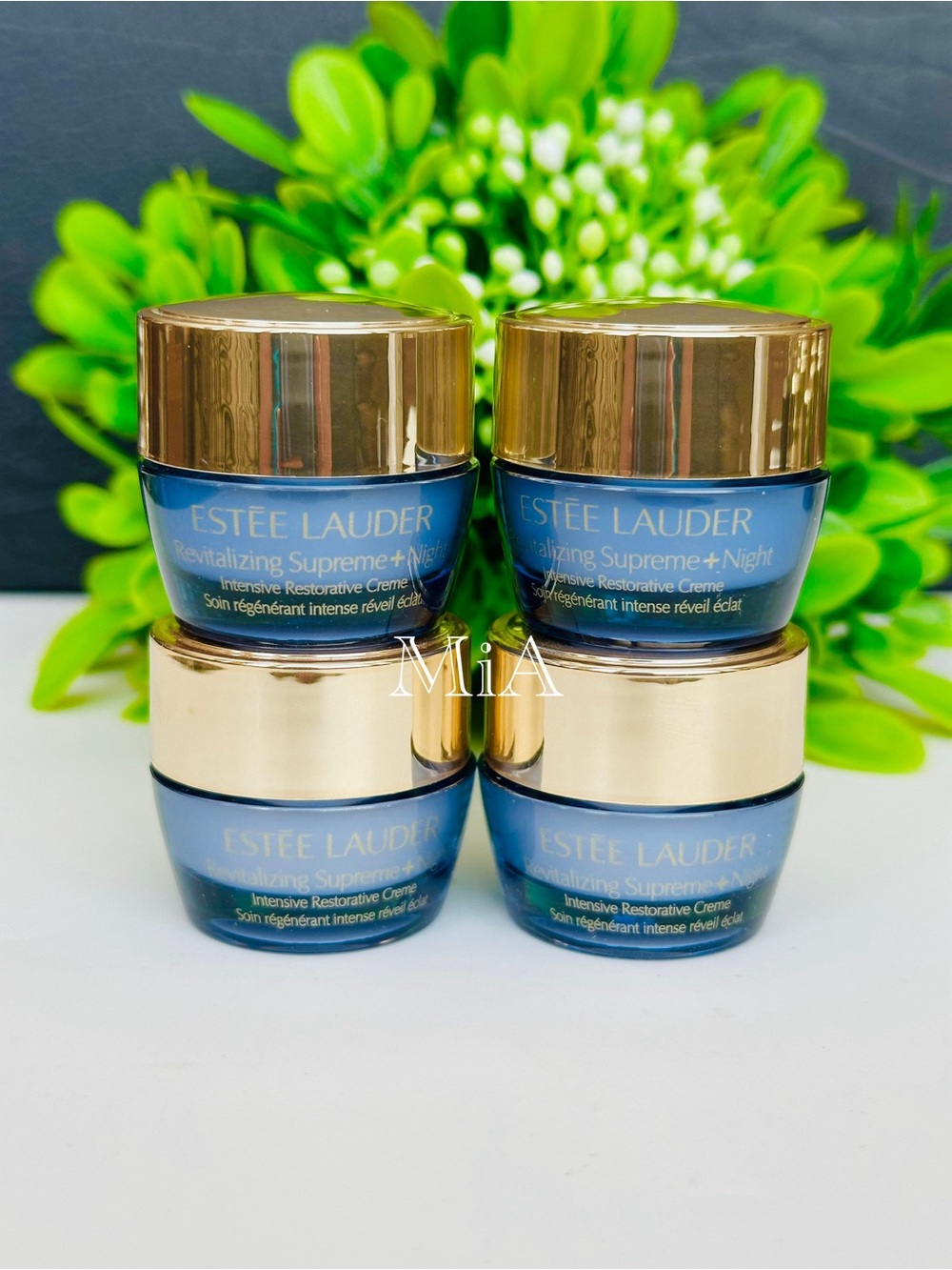 4 x ESTÉE LAUDER Revitalizing Supreme + Night Creme Moisturizer Mini 7ml ($75)
